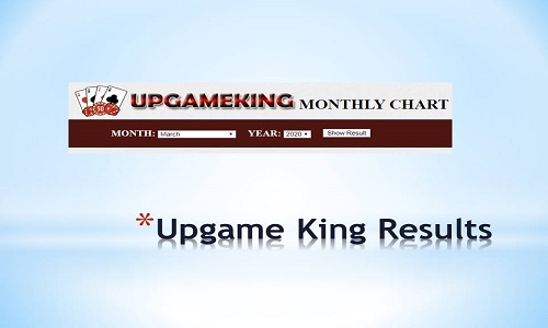 UpGameKing Result 2020-Live Winner's Updates|Today Satta King Up Game King