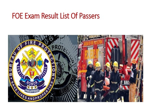 fire officer exam room assignment october 23 2022