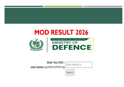Result Mod Link-MOD Result 2026 Ministry of Defence BS-01 to BS-18 Merit List How ...